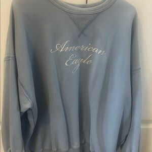 American Eagle Outfitters Women's Blue Sweatshirt